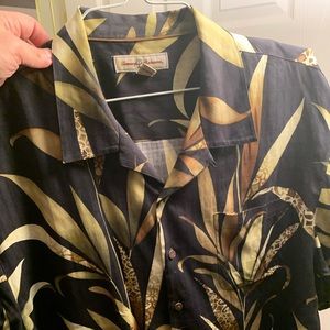 Tommy Bahama silk shirt-XL